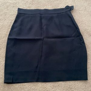 Moschino navy skirt
